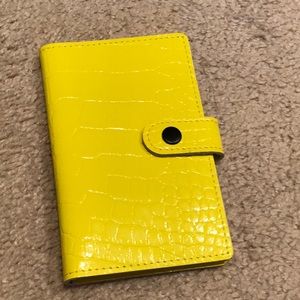 Yellow Card Holder.